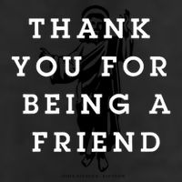 Thank You For Being A Friend Golf Towel