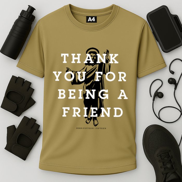 Thank You For Being A Friend Cooling Performance Crew T-Shirt