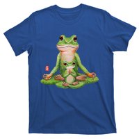 Two Yoga Frogs Meditation Yoga Animal Frogs Lover Gift Cool Gift T-Shirt