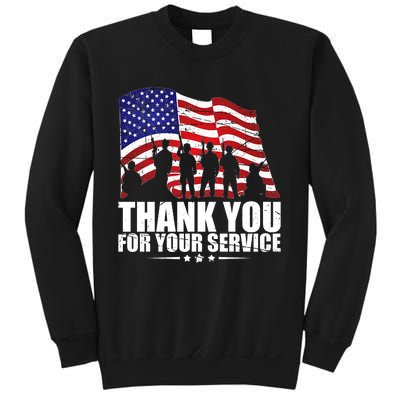 Thank You For Your Service Veteran Day Sweatshirt