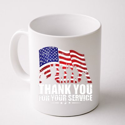 Thank You For Your Service Veteran Day Coffee Mug