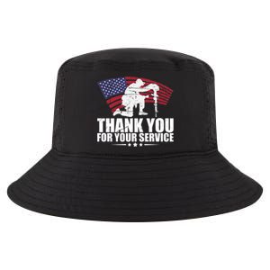 Thank You For Your Service Veteran Day Cool Comfort Performance Bucket Hat