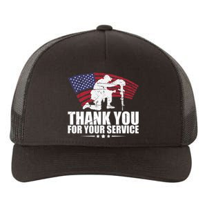 Thank You For Your Service Veteran Day Yupoong Adult 5-Panel Trucker Hat