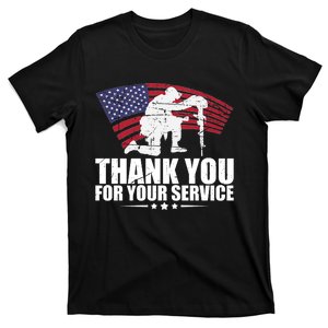 Thank You For Your Service Veteran Day T-Shirt