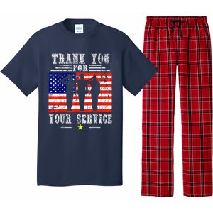 Thank you for your services Patriotic - veterans day for Pajama Set