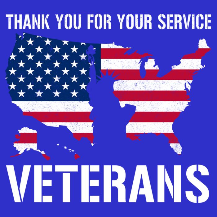 Thank You For Your Service Veterans Gift Veteran Day Gift T-Shirt
