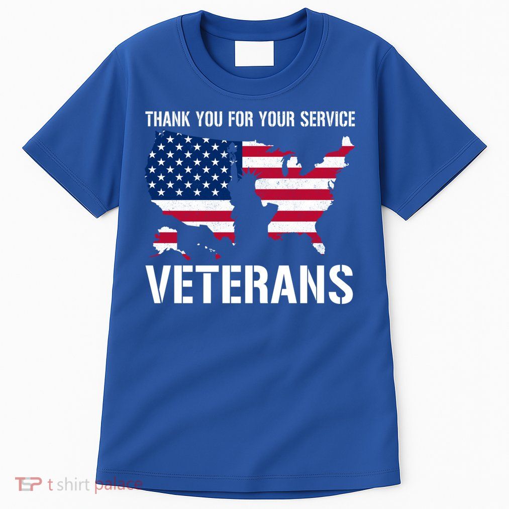 Thank You For Your Service Veterans Gift Veteran Day Gift Tall T-Shirt