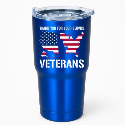 Thank You For Your Service Veterans Gift Veteran Day Gift Tumbler