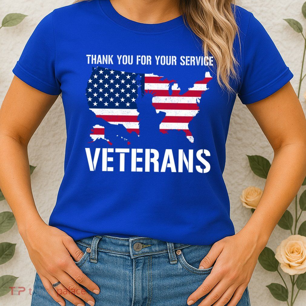 Thank You For Your Service Veterans Gift Veteran Day Gift Women's T-Shirt
