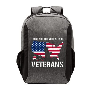 Thank You For Your Service Veterans Gift Veteran Day Gift Vector Backpack