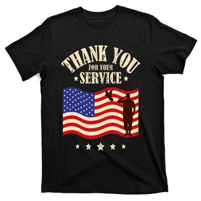 Thank you for your service veterans T-Shirt