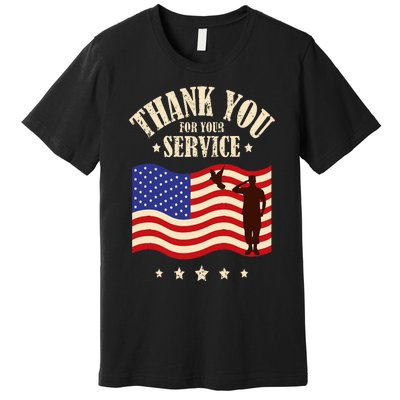 Thank you for your service veterans Premium T-Shirt