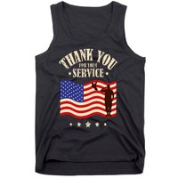 Thank you for your service veterans Tank Top