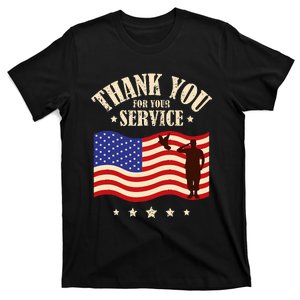 Thank you for your service retro veterans fday T-Shirt