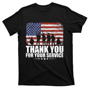 Thank You For Your Service Veteran Day T-Shirt