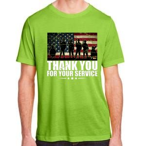 Thank You For Your Service Veteran Day Gift Adult ChromaSoft Performance T-Shirt