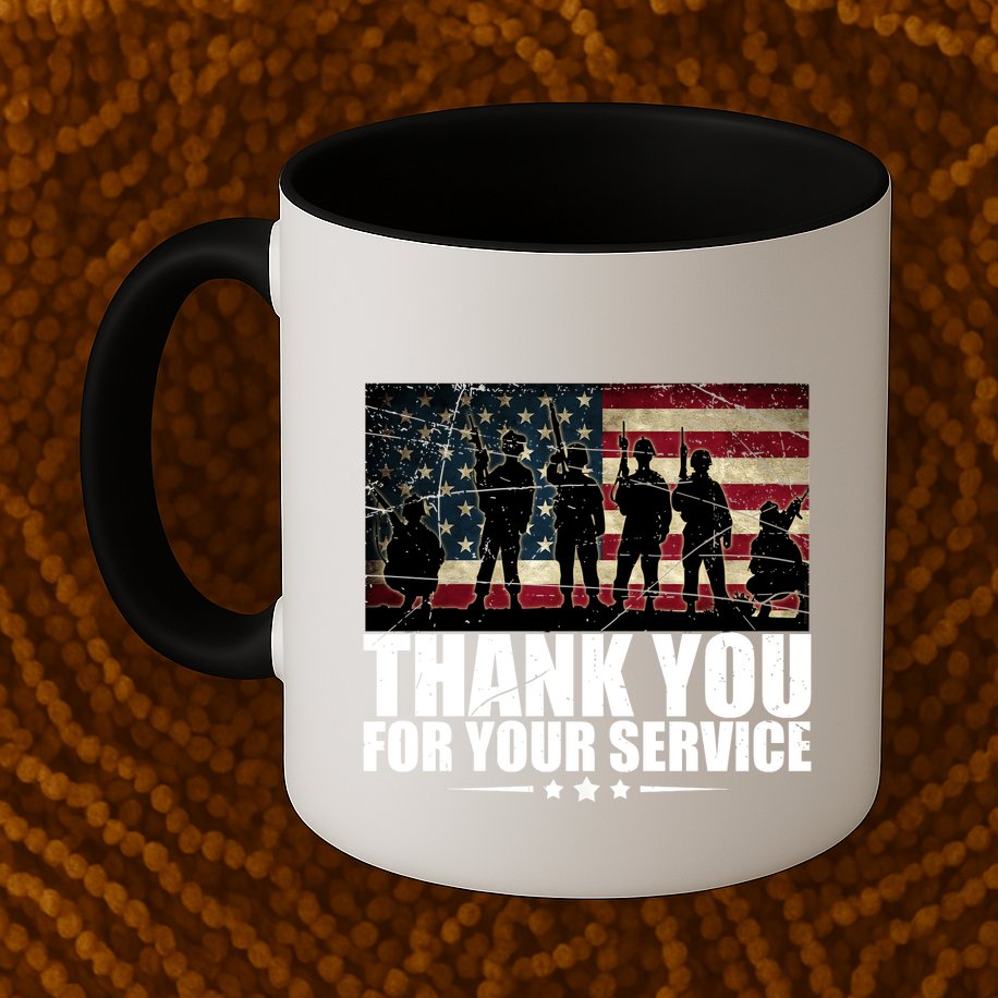 Thank You For Your Service Veteran Day Gift Mug