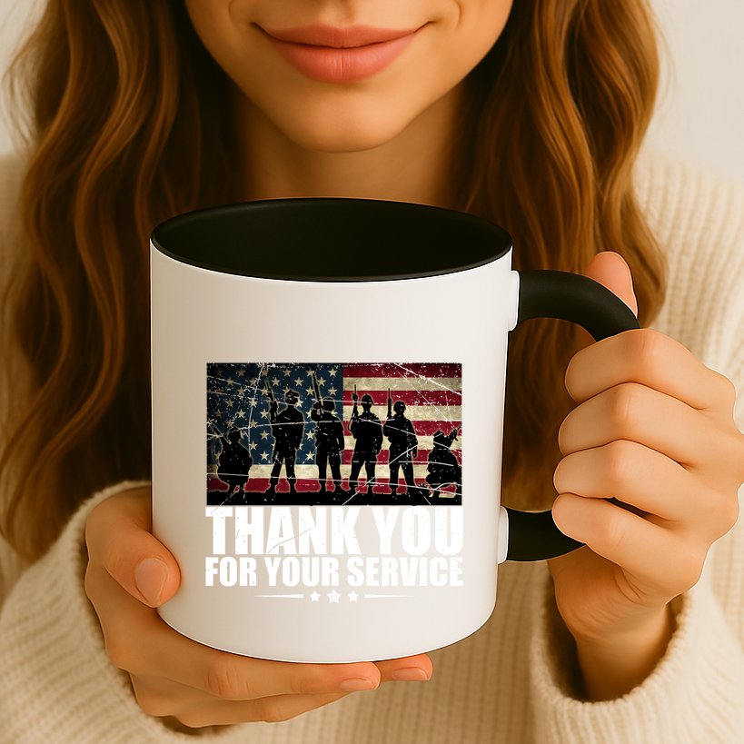 Thank You For Your Service Veteran Day Gift Mug