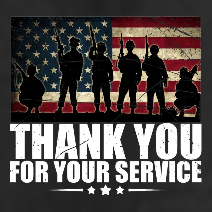 Thank You For Your Service Veteran Day Gift 11oz C Handle Ceramic Mug
