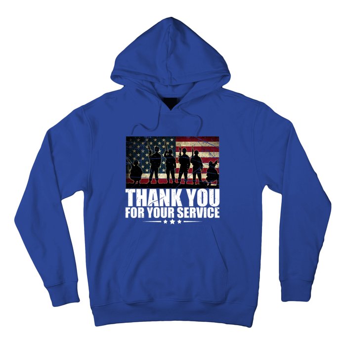 Thank You For Your Service Veteran Day Gift Hoodie