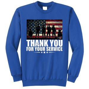 Thank You For Your Service Veteran Day Gift Sweatshirt