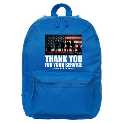Thank You For Your Service Veteran Day Gift 16 in Basic Backpack