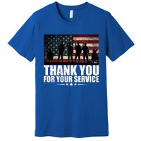 Thank You For Your Service Veteran Day Gift Premium T-Shirt