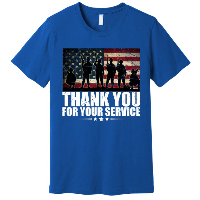 Thank You For Your Service Veteran Day Gift Premium T-Shirt