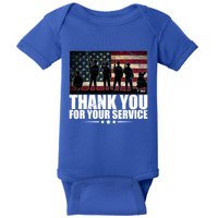 Thank You For Your Service Veteran Day Gift Baby Bodysuit