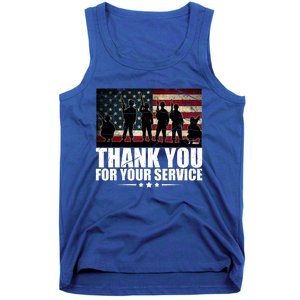 Thank You For Your Service Veteran Day Gift Tank Top