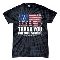 Thank You For Your Service Veteran Day Gift Tie-Dye T-Shirt