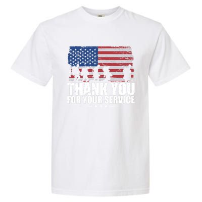 Thank You For Your Service Veteran Day Gift Garment-Dyed Heavyweight T-Shirt