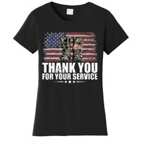 Thank You For Your Service Veteran Day Gift Women's T-Shirt