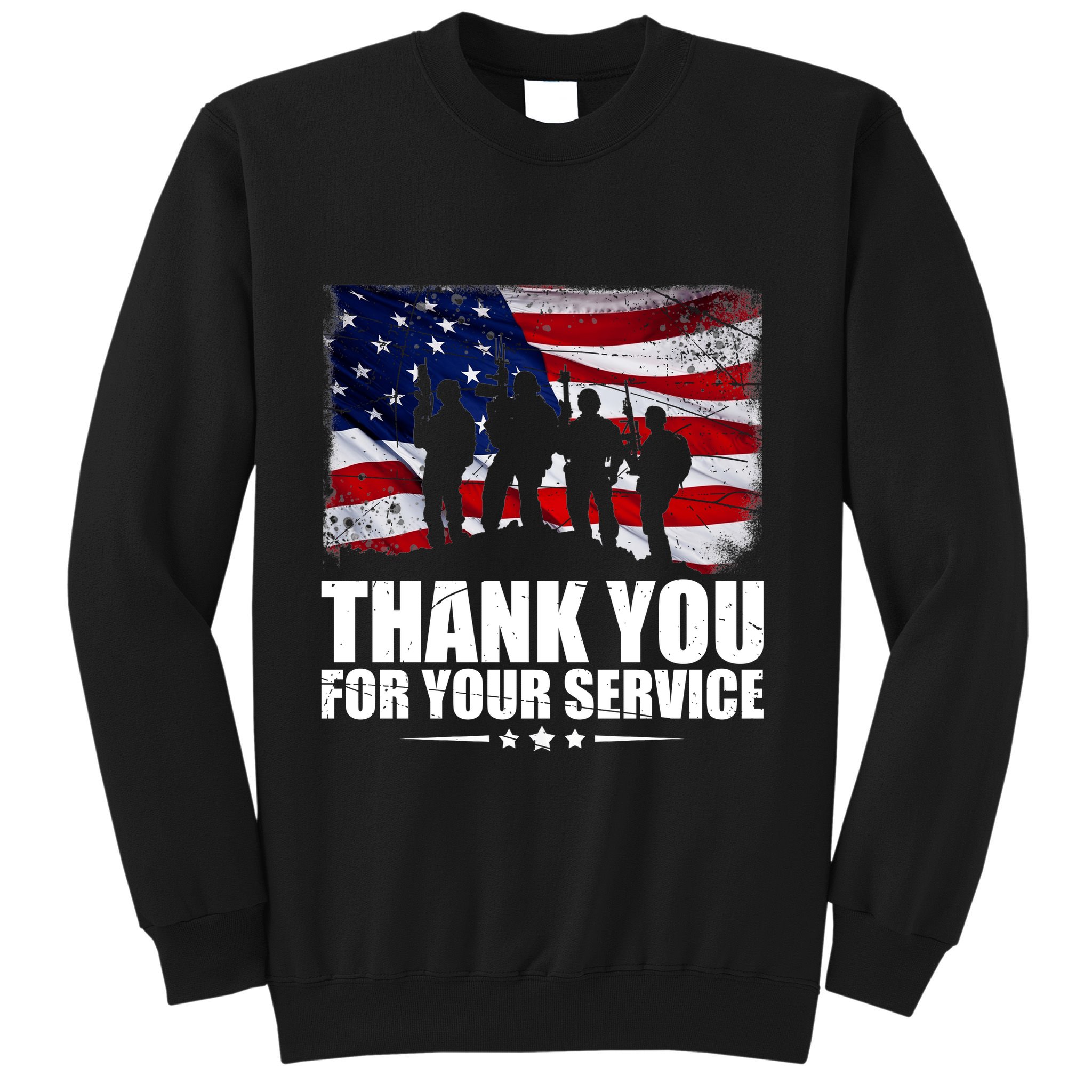 Thank You For Your Service Veteran Day Gift Sweatshirt