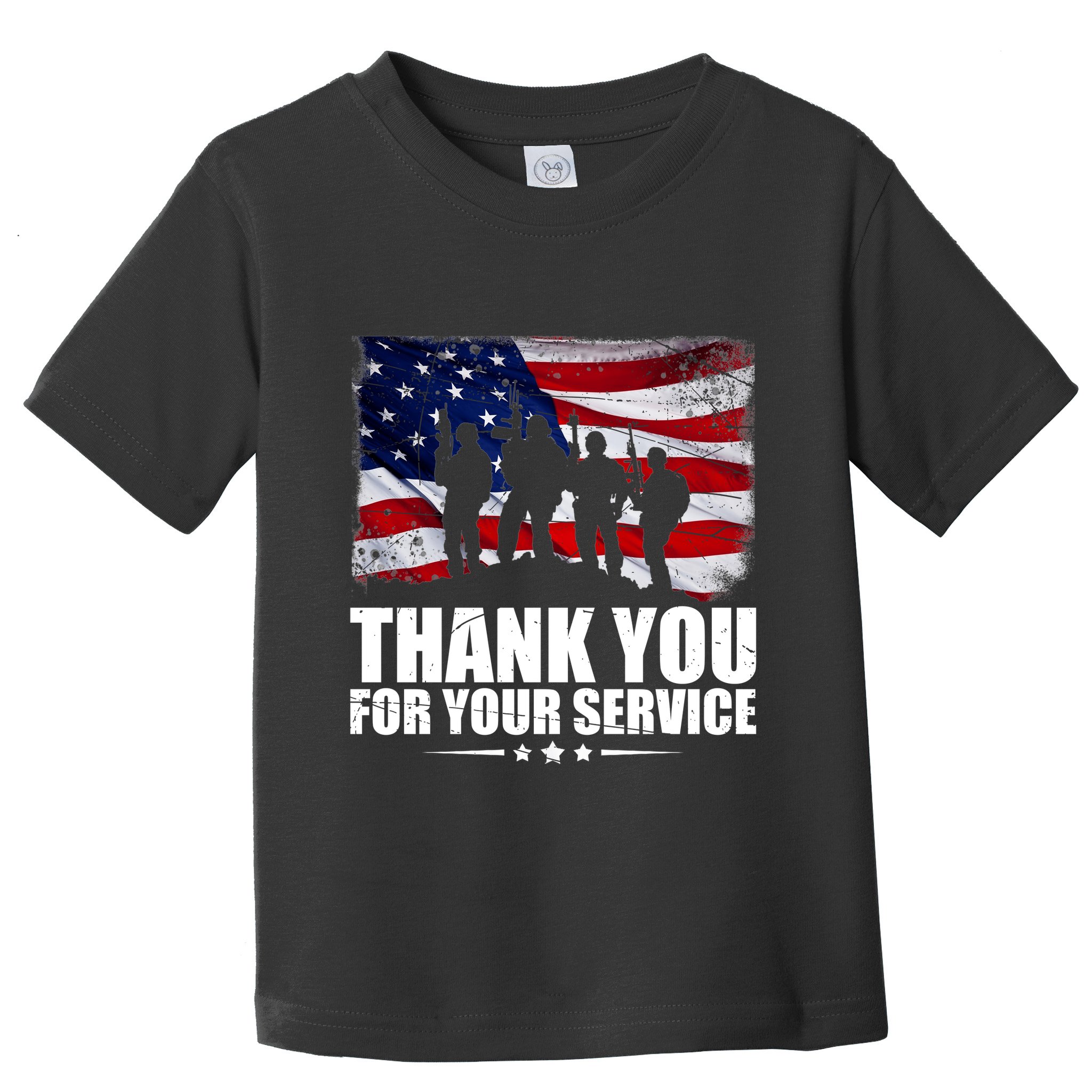 Thank You For Your Service Veteran Day Gift Toddler T-Shirt