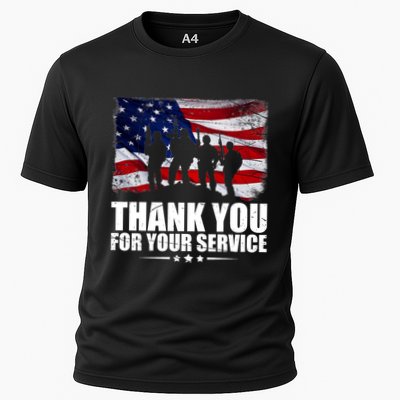 Thank You For Your Service Veteran Day Gift Performance Shirt