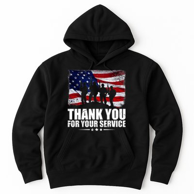 Thank You For Your Service Veteran Day Gift Hoodie