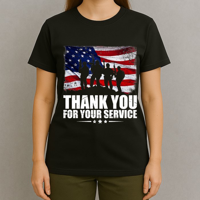 Thank You For Your Service Veteran Day Gift T-Shirt