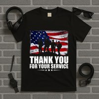 Thank You For Your Service Veteran Day Gift T-Shirt