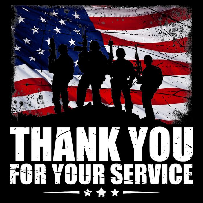 Thank You For Your Service Veteran Day Gift T-Shirt