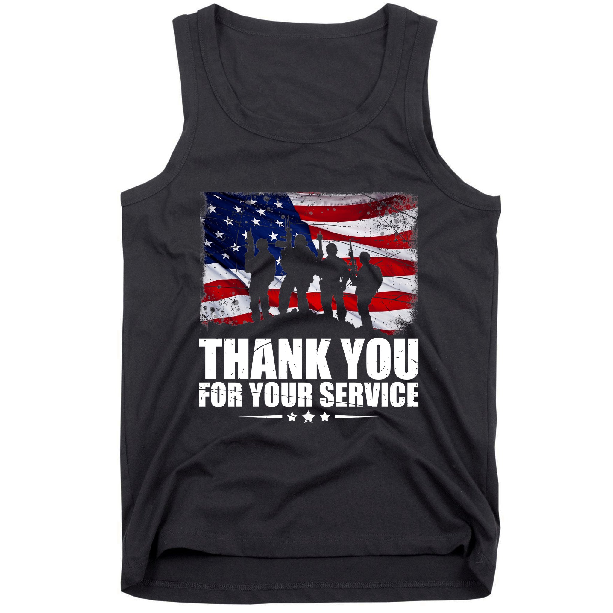 Thank You For Your Service Veteran Day Gift Tank Top