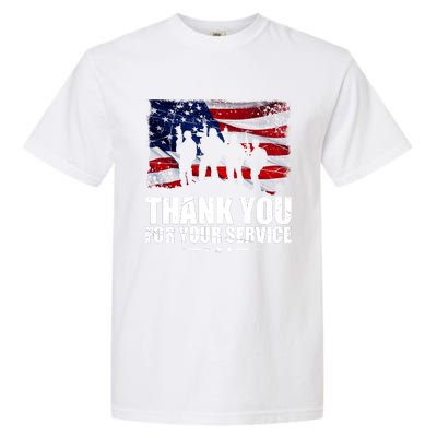 Thank You For Your Service Veteran Day Gift Garment-Dyed Heavyweight T-Shirt