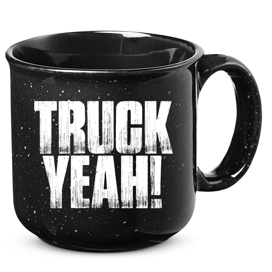 Truck Yeah! Funny Sarcastic Trucking S Novelty Gift 15oz Campfire Ceramic Mug