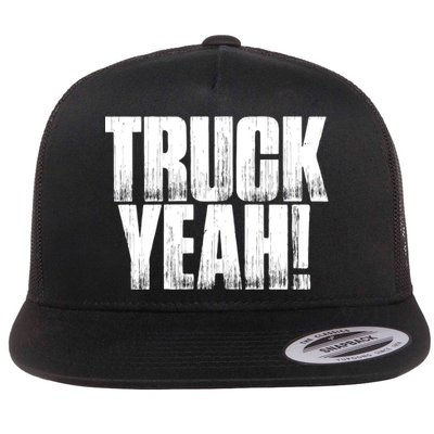 Truck Yeah! Funny Sarcastic Trucking S Novelty Gift Flatbill Hat