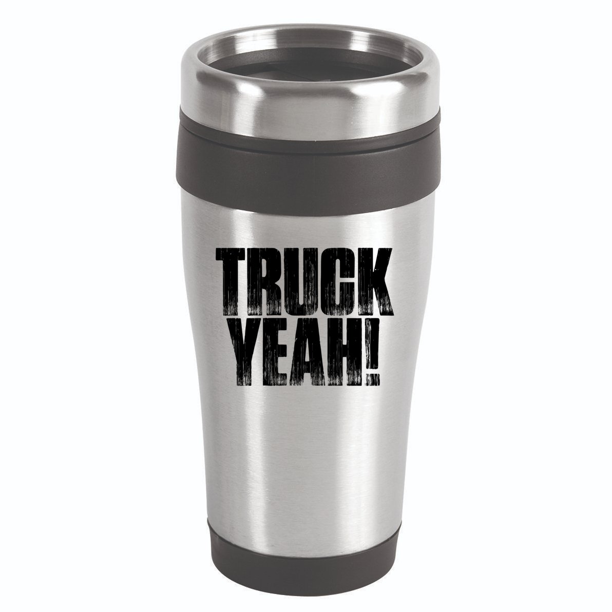 Truck Yeah! Funny Sarcastic Trucking S Novelty Gift 16oz Travel Tumbler