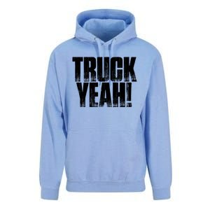 Truck Yeah! Funny Sarcastic Trucking S Novelty Gift Unisex Surf Hoodie