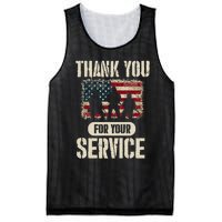 Thank You For Your Service Shirt, Patriotic Veterans Day Mesh Reversible Basketball Jersey Tank