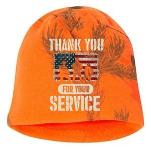 Thank You For Your Service Shirt, Patriotic Veterans Day Kati - Camo Knit Beanie