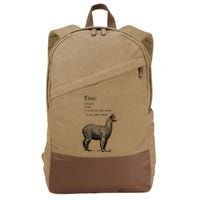Tina You Fat Lard Come Get Some Dinner Funny Cotton Canvas Backpack