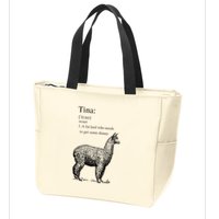 Tina You Fat Lard Come Get Some Dinner Funny Zip Tote Bag